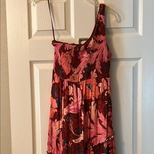 Floral One-Shoulder Dress